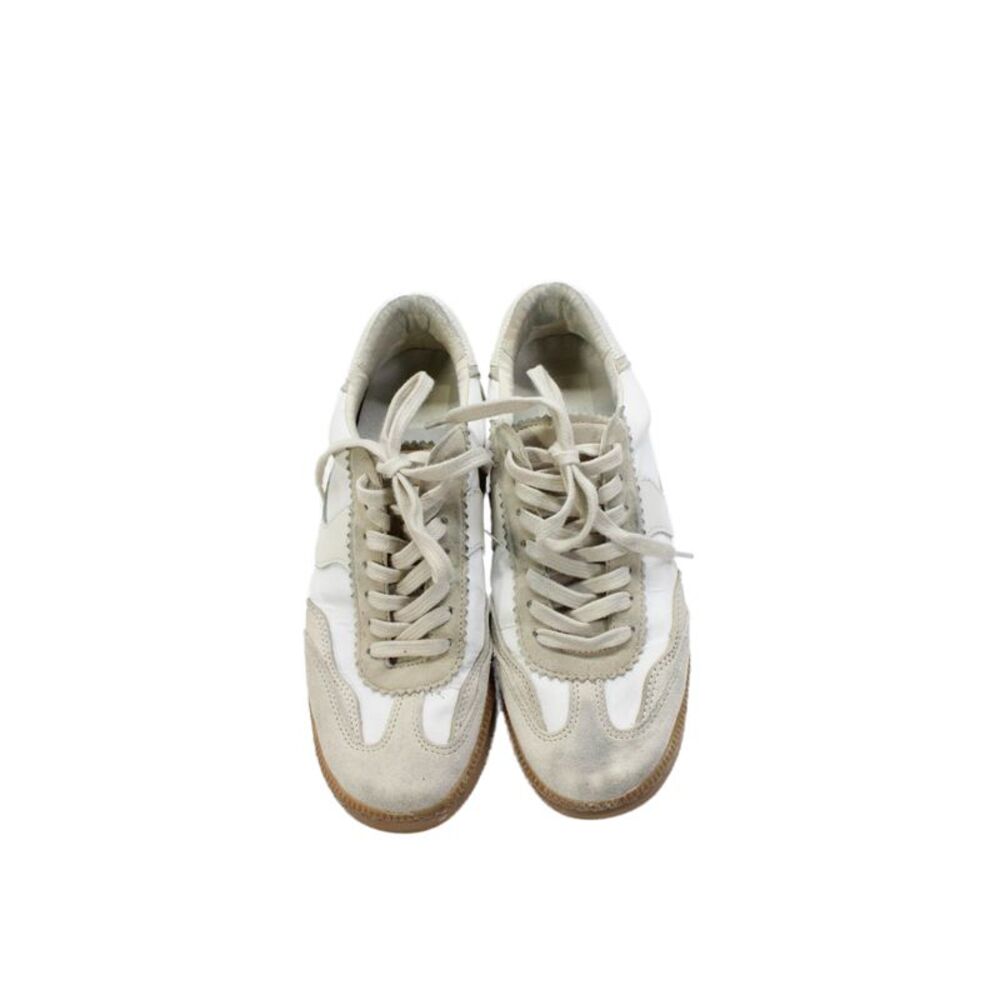 Dolce Vita Womens Color Block Lace-Up Casual Sneakers Beige Size 8 - Picture 2 of 5